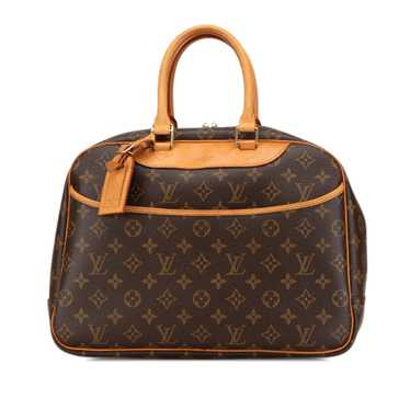 Brown Louis Vuitton Monogram Deauville Handbag