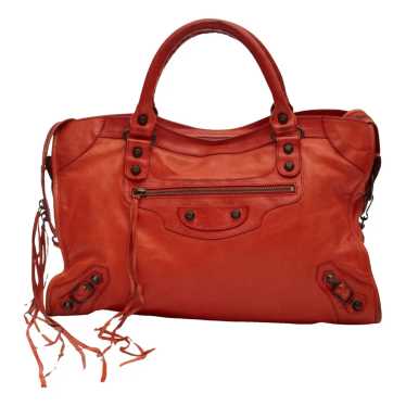 Balenciaga City leather handbag