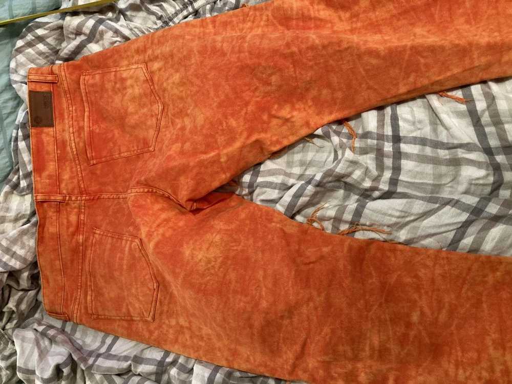 Streetwear Orange Focus Jeans - image 2