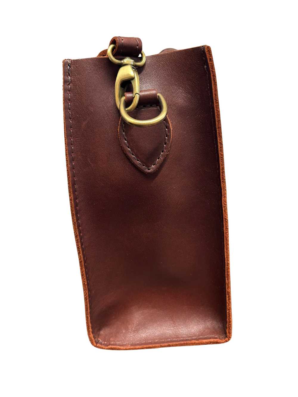 Portland Leather Cognac Lola Crossbody - image 2