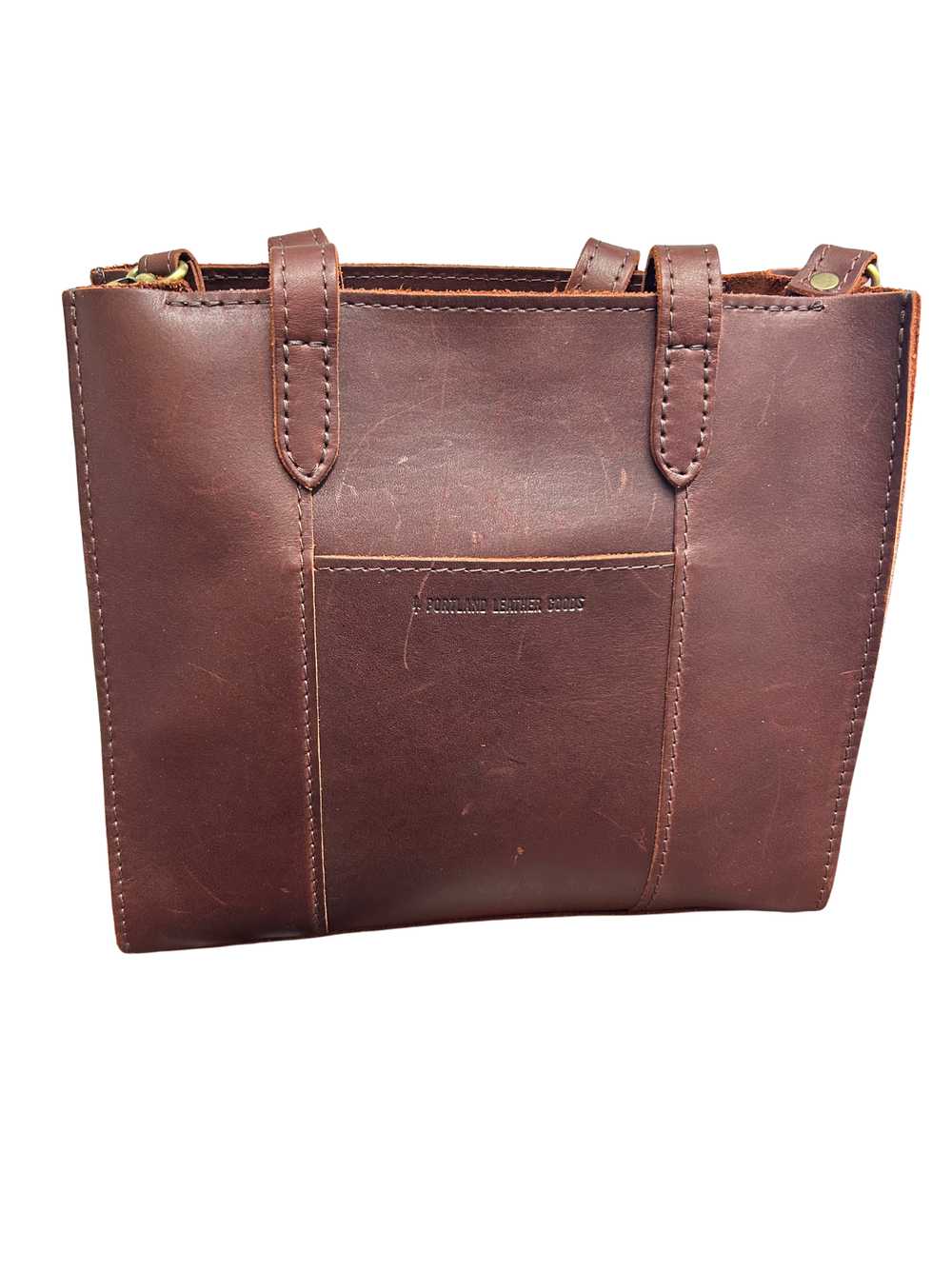 Portland Leather Cognac Lola Crossbody - image 7