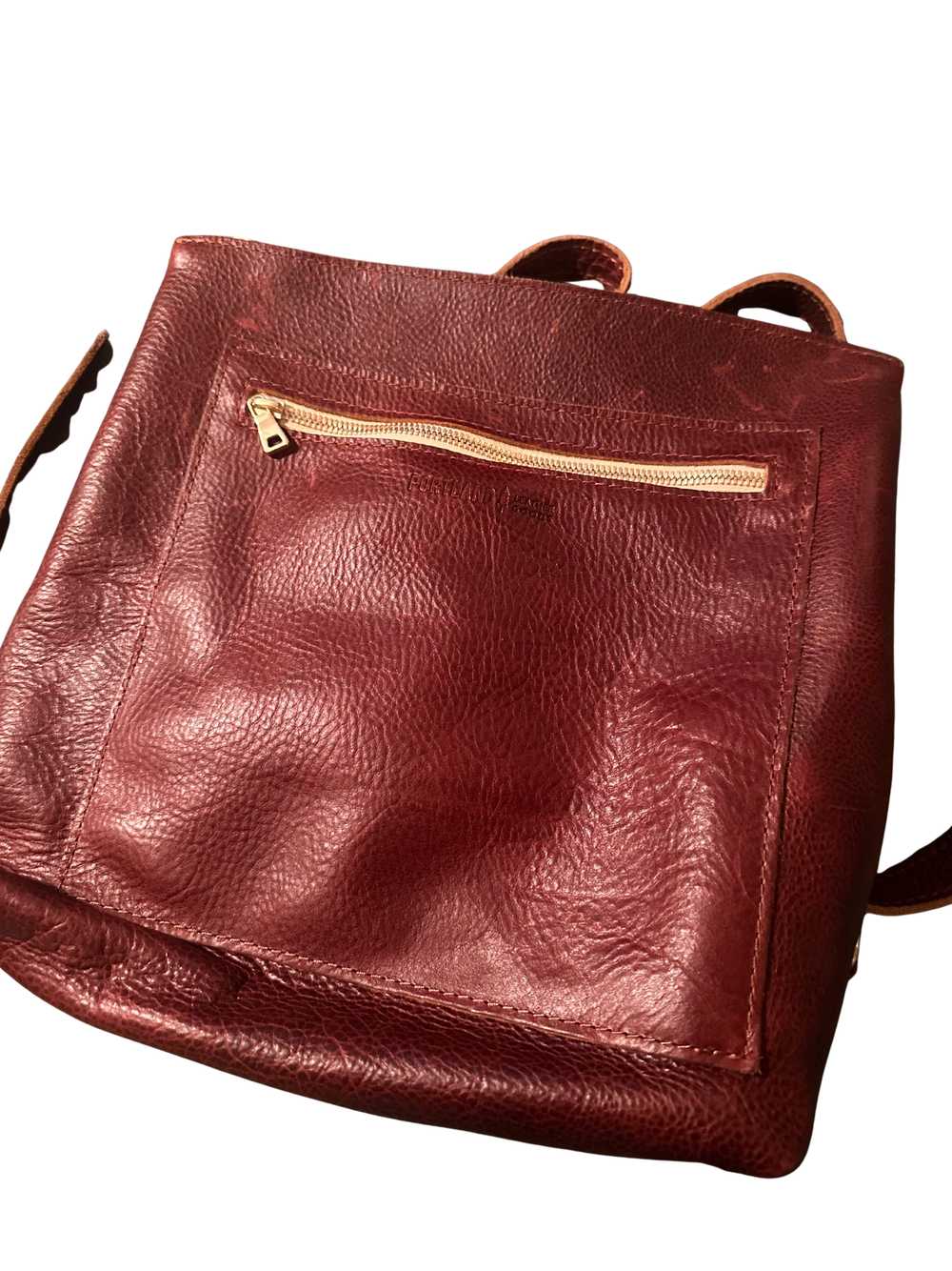 Portland Leather 'Almost Perfect' Tote Backpack - image 1