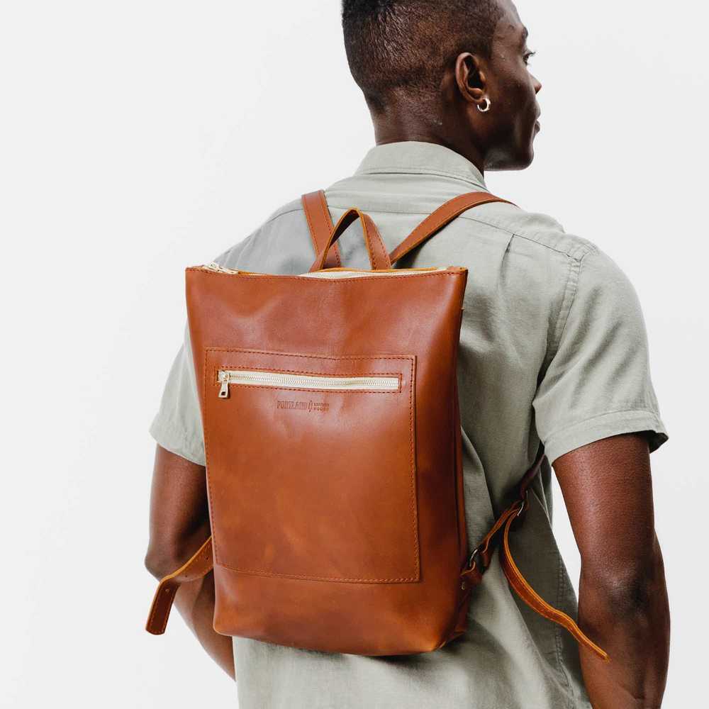 Portland Leather Laptop Backpack - image 2