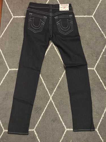 True Religion Black Zippered true religion pants