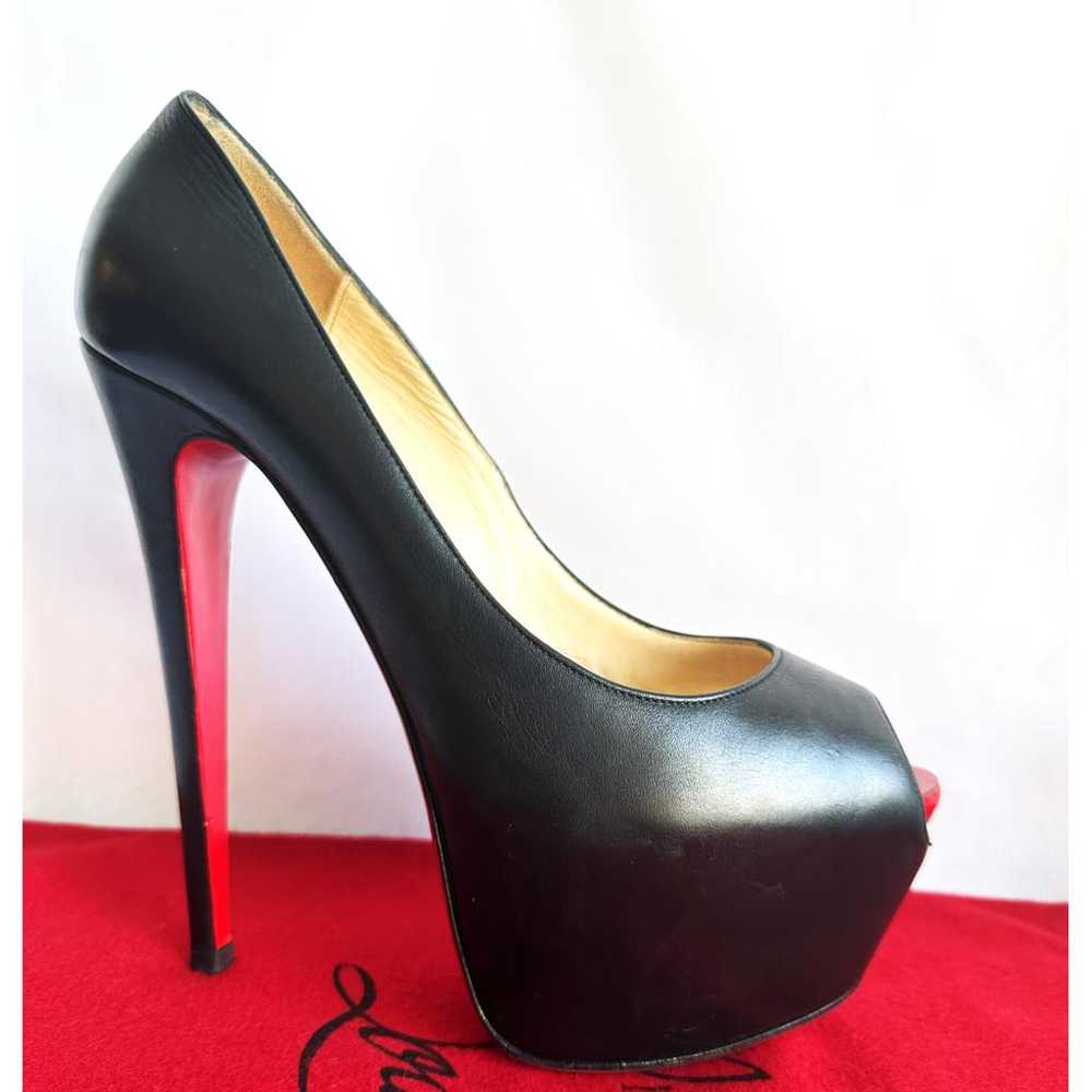 Christian Louboutin Leather heels - image 3