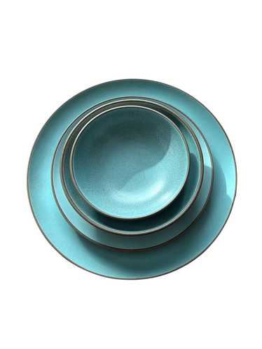 Heath Ceramics BUNDLE Vintage Aqua Turquoise Nutm… - image 1