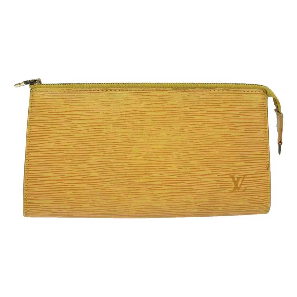 Louis Vuitton Pochette Accessoire leather clutch … - image 1