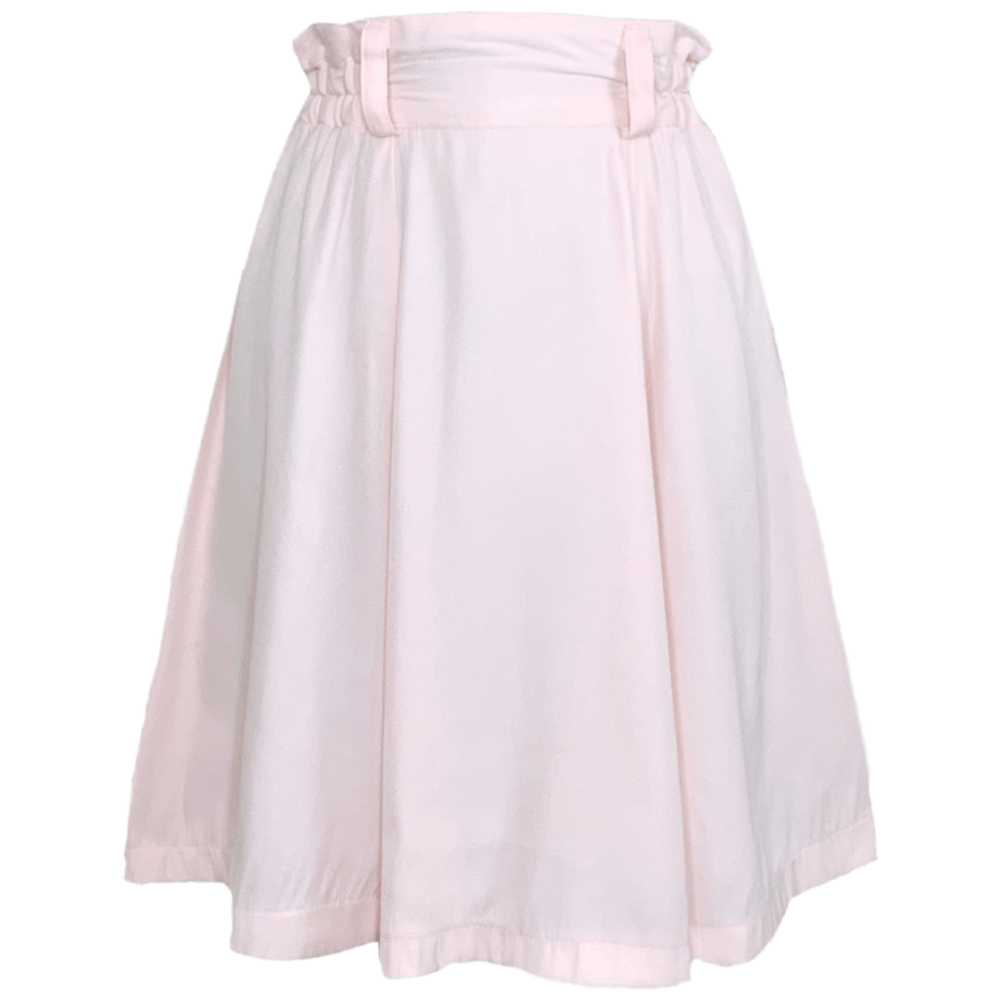 90's Pastel Pink Flair Skirt - image 1