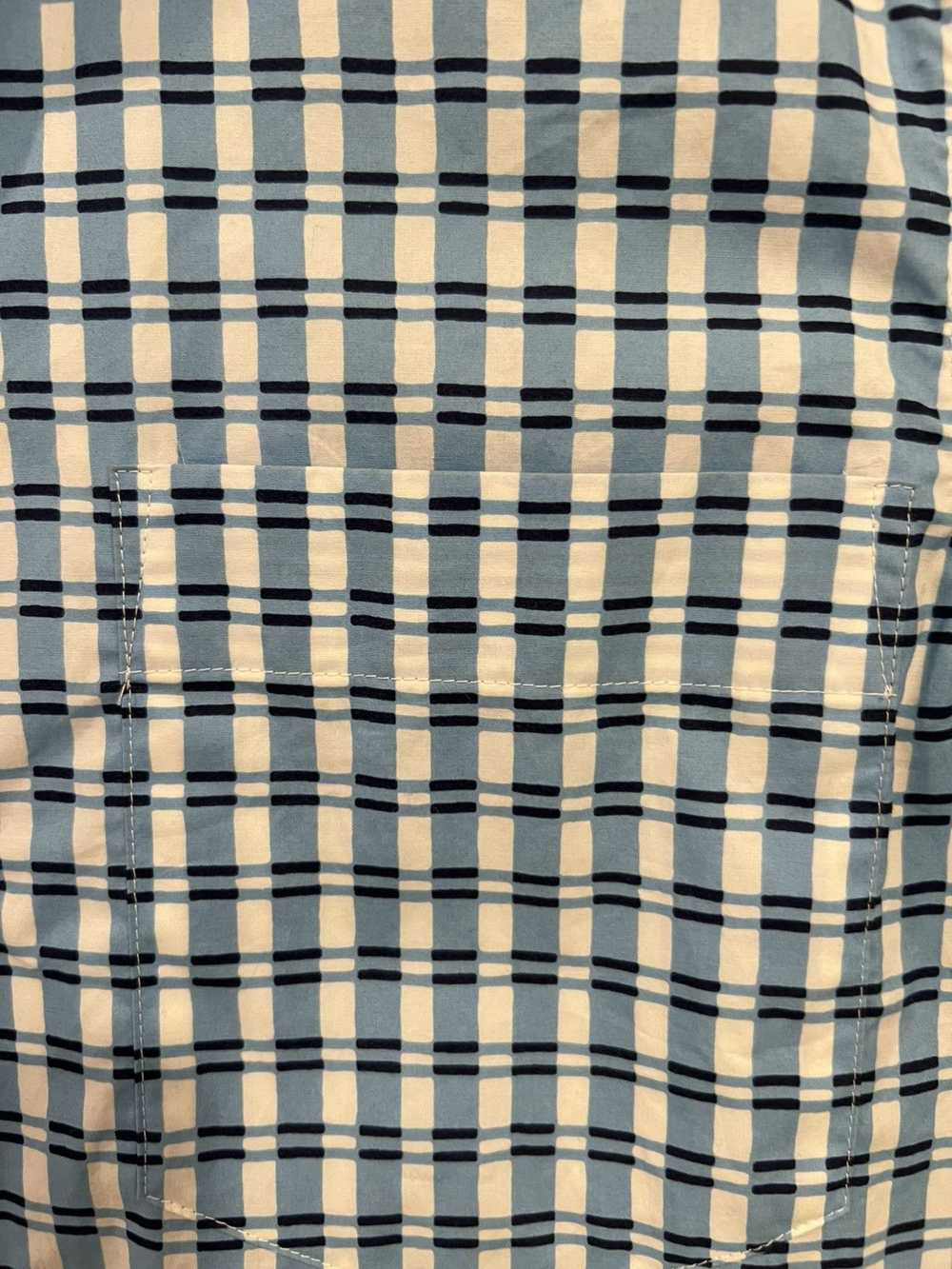 Marni S/S 18 Table Cloth Check Print Shirt - image 4