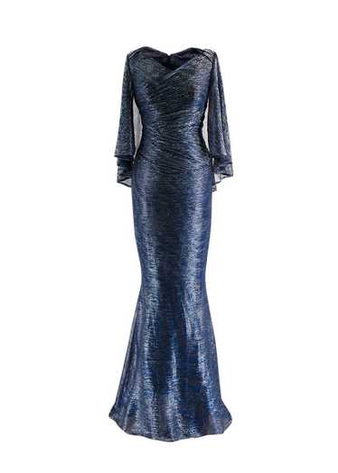 Managed by hewi Talbot Runhof Metallic Lurex Gown - image 1