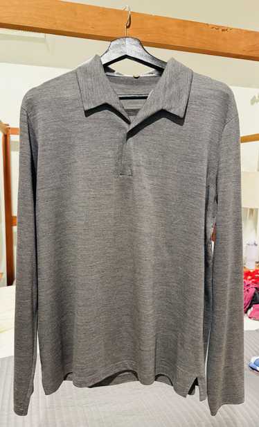 Caruso Caruso Mélange Wool Polo Shirt