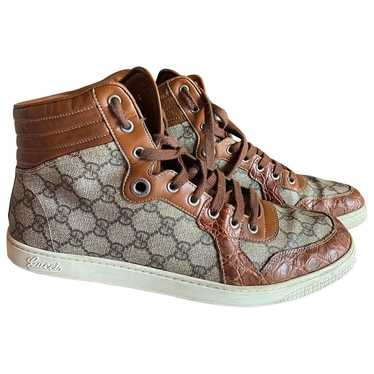 Gucci Cloth high trainers - image 1