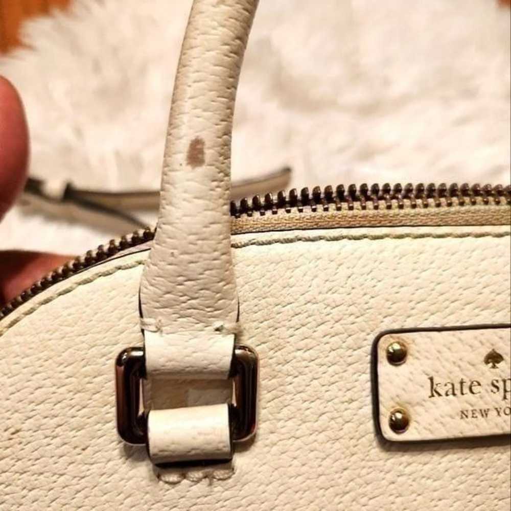 Kate Spade Carl Leather Satchel Crossbody Bag - image 11