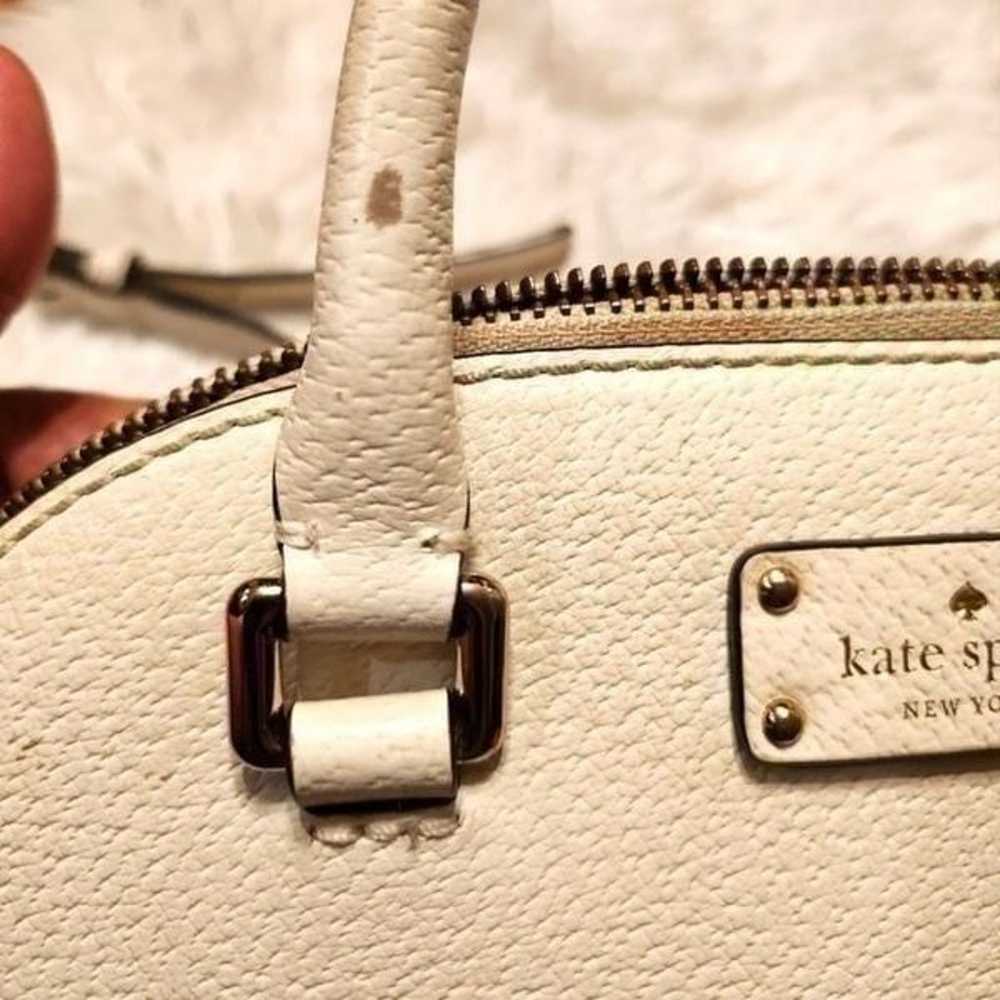 Kate Spade Carl Leather Satchel Crossbody Bag - image 12