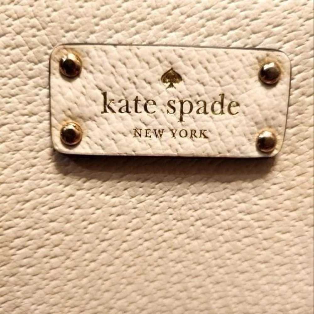 Kate Spade Carl Leather Satchel Crossbody Bag - image 5