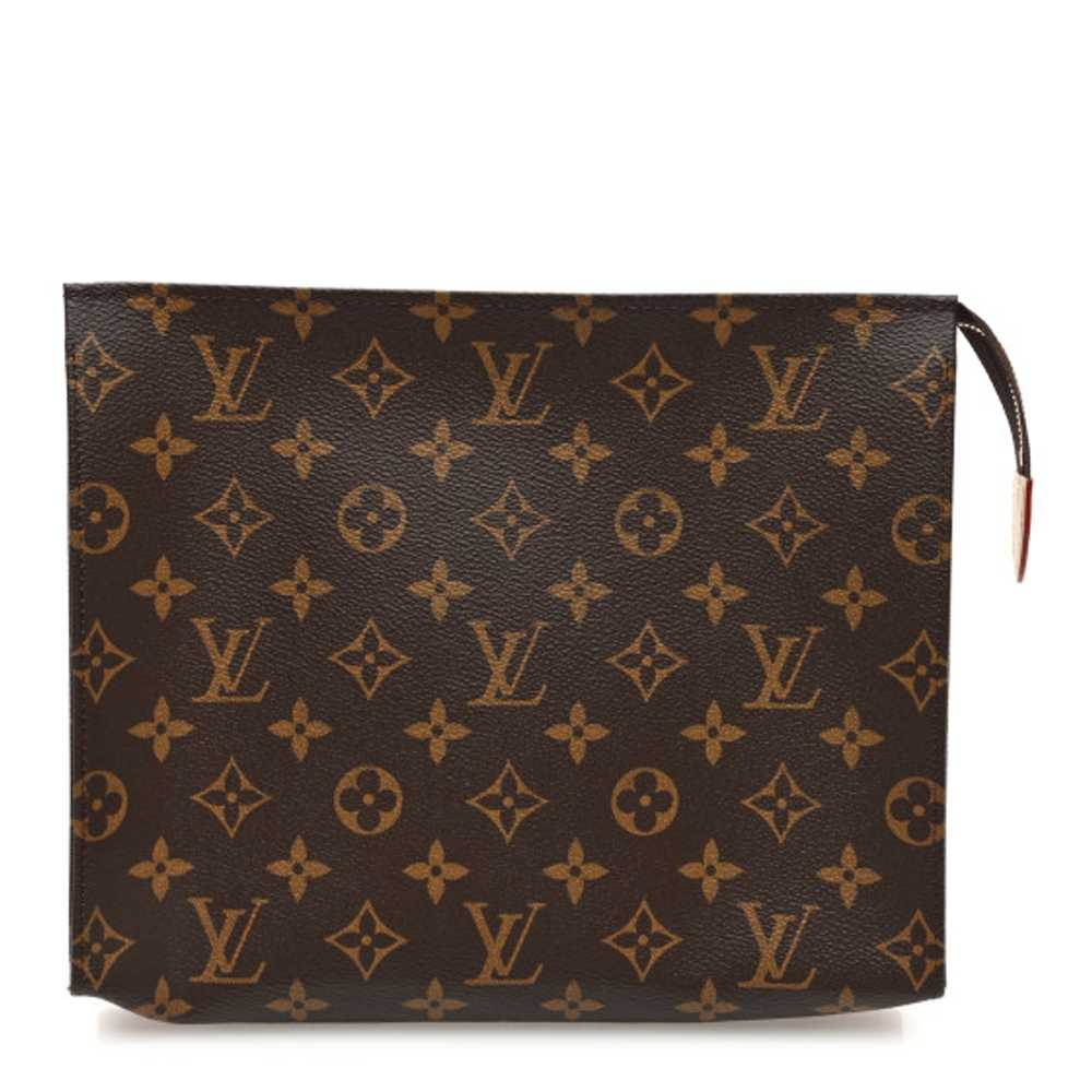 LOUIS VUITTON Monogram Toiletry Pouch 26 - image 1