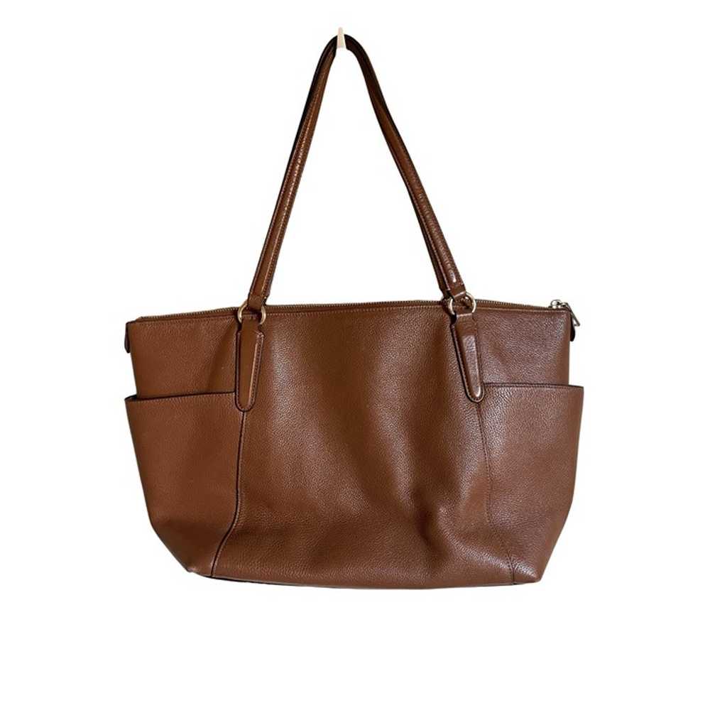 COACH Ava Tote Saddle Brown with Gold Tone Hardwa… - image 2