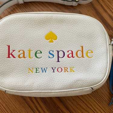 Kate Spade Rainbow Pride Logo Camera Bag Crossbody