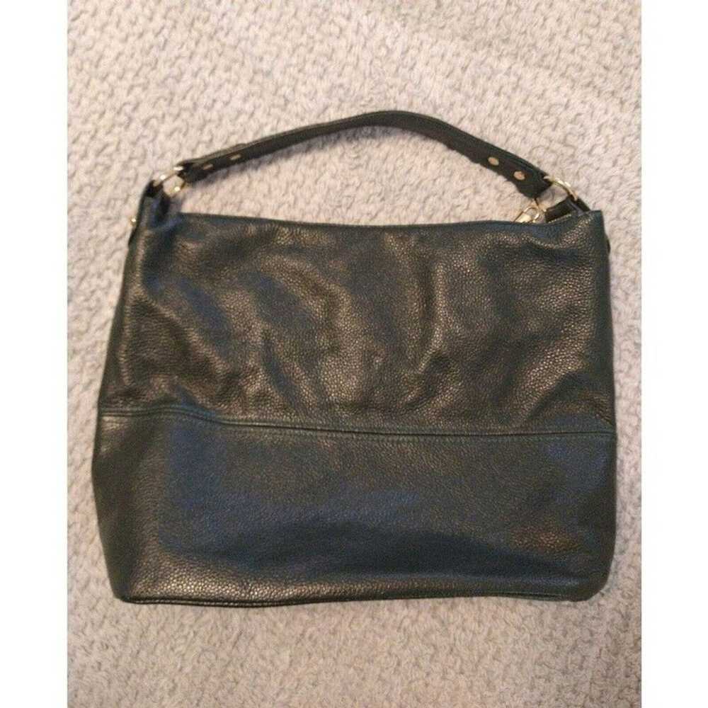 Onna ehrlich Leather  hobo Olive Green bag - image 10