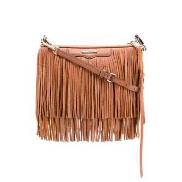 Rebecca Minkoff Finn Fringe Leather Crossbody Bag 