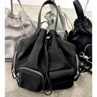 EMODA 2WAY Out Pocket Drawstring Bag Backpack Han… - image 1