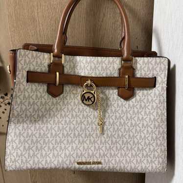 Michael Kors MK Logo Tote Bag - image 1