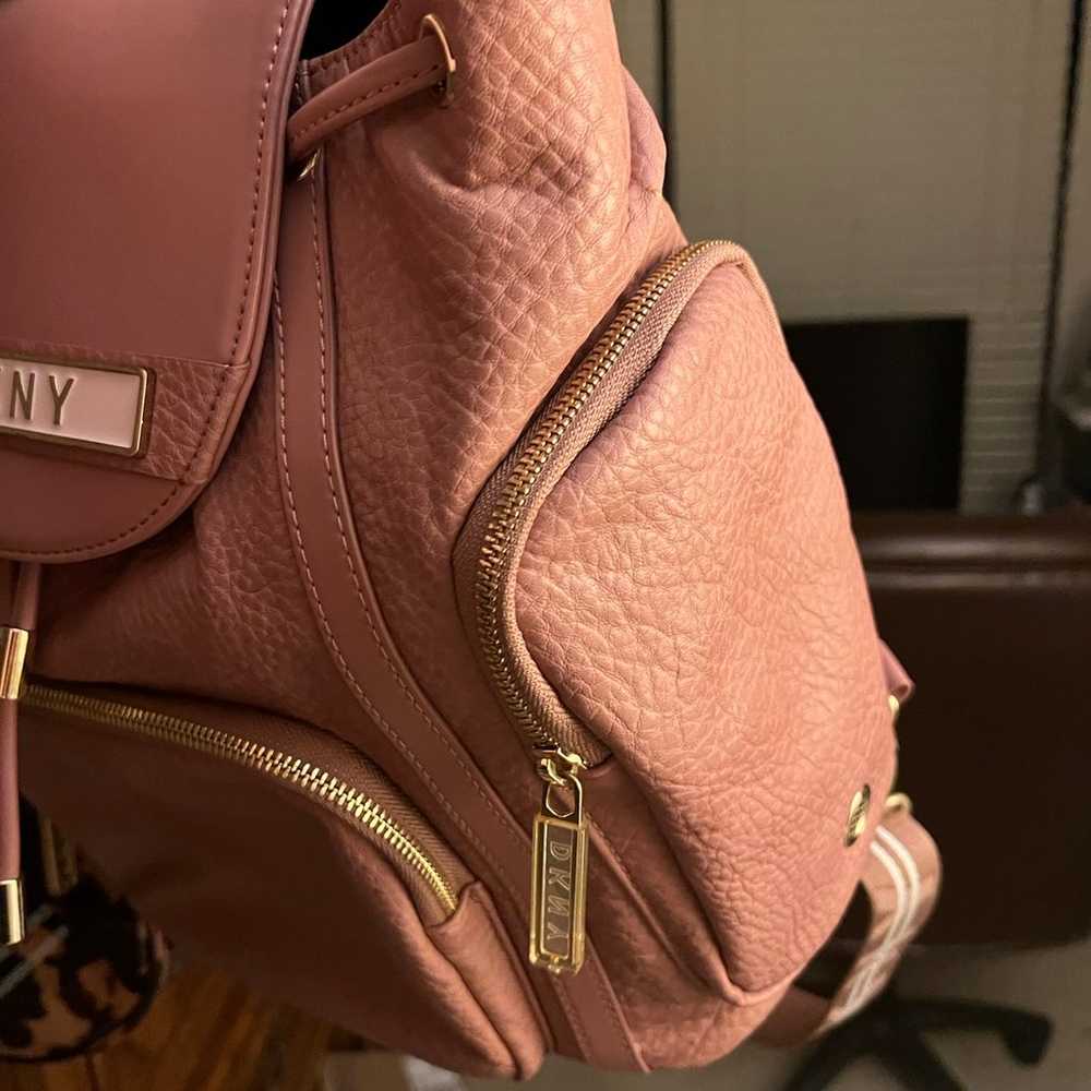 DKNY Rapture Backpack 'Primrose' Matte Pale Pink - image 2