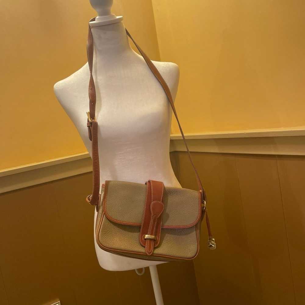 Vintage Dooney and Bourke All Weather Leather Cla… - image 1