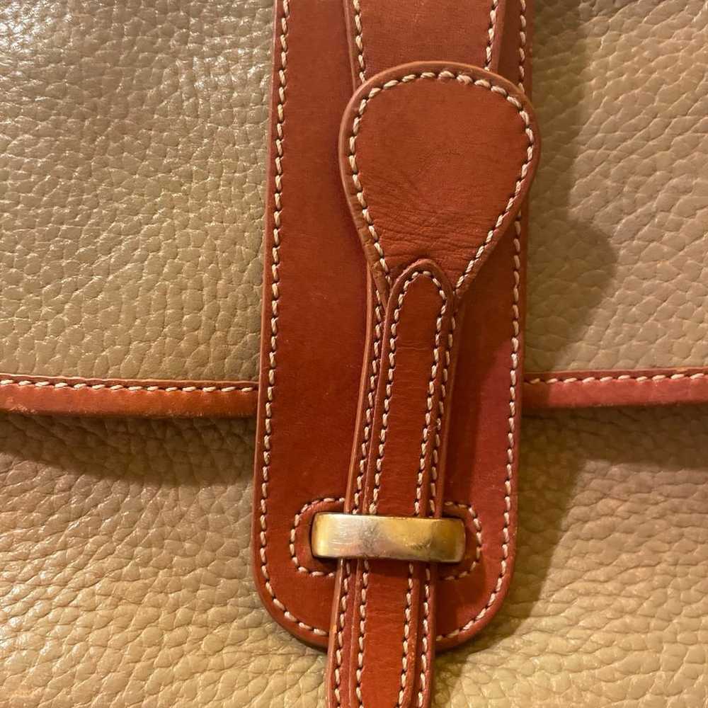 Vintage Dooney and Bourke All Weather Leather Cla… - image 3