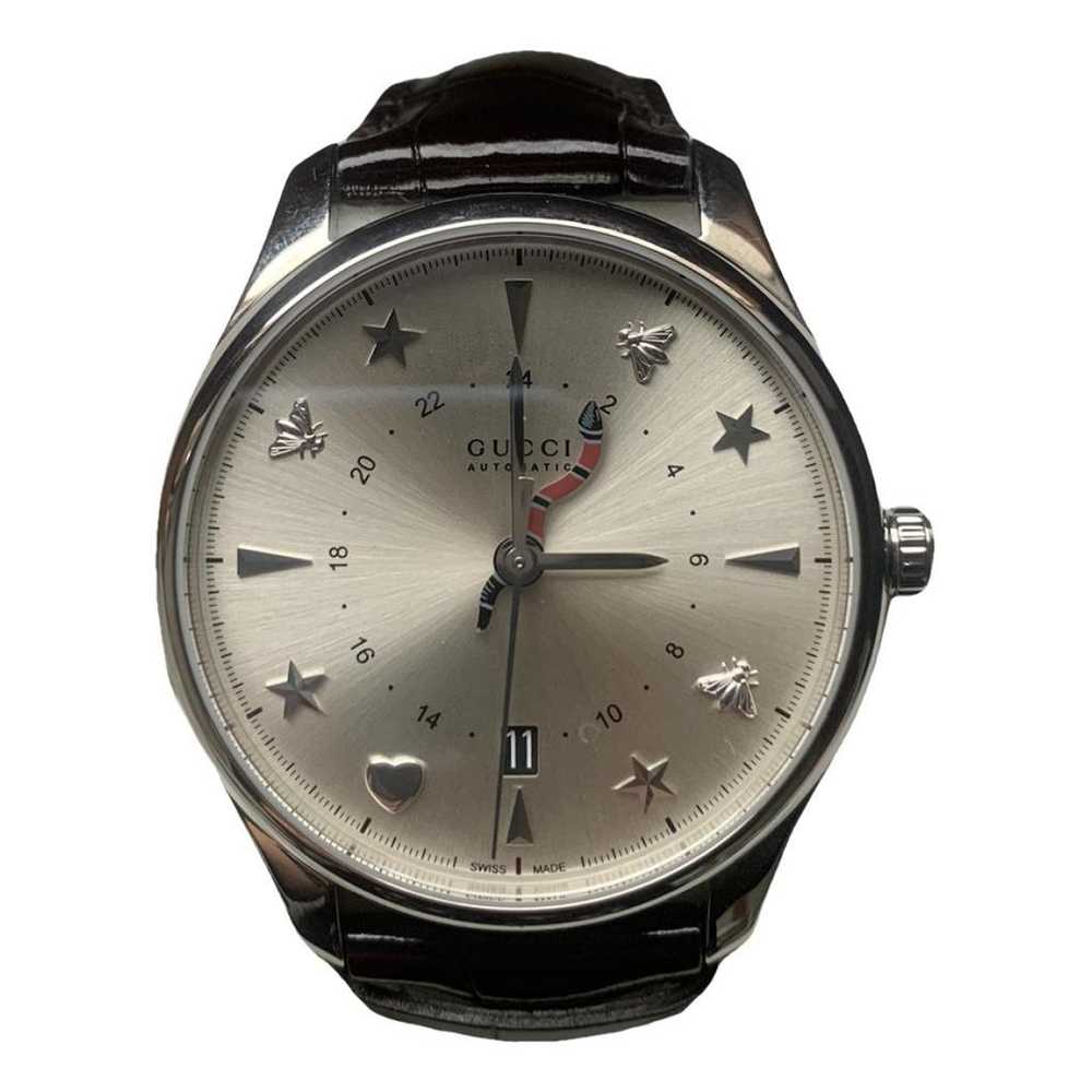 Gucci G-Timeless silver watch - image 1