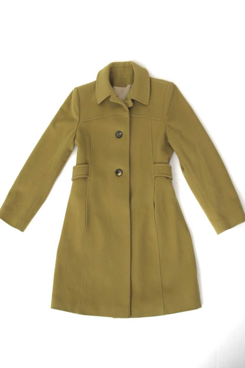 Loro Piana Lambswool Pistachio Coat - image 2