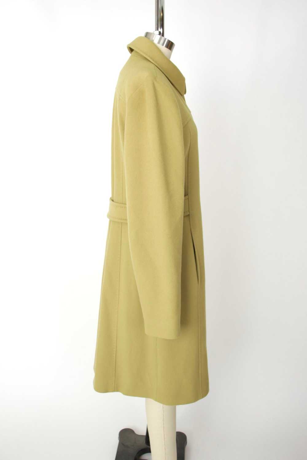 Loro Piana Lambswool Pistachio Coat - image 4