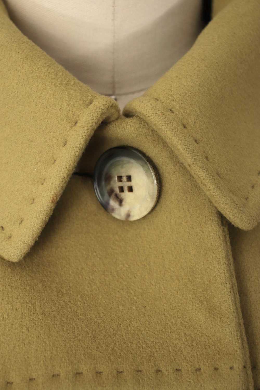 Loro Piana Lambswool Pistachio Coat - image 6