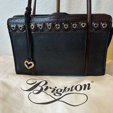 Brighton Leather Crossbody Purse - image 1