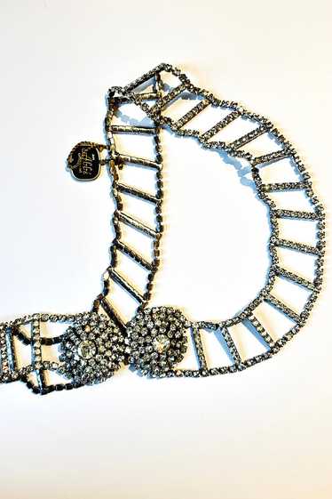 Vintage Abbé Creations Inc. Crystal Jeweled Belt S