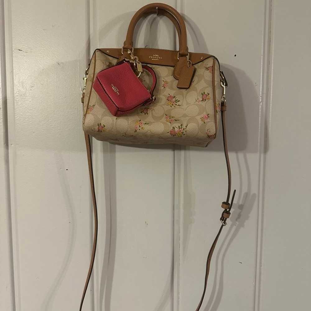 Coach Crossbody Bag w/ Charm - image 2