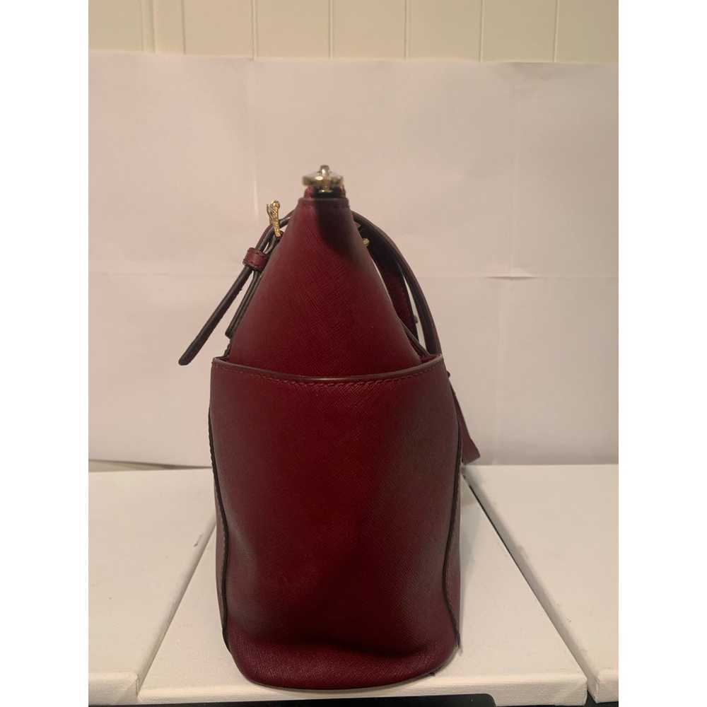 Michael KORS Burgundy Large Shoulder Bag - image 4