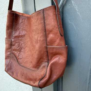 Frye Leather popular Side Pocket Hobo Purse