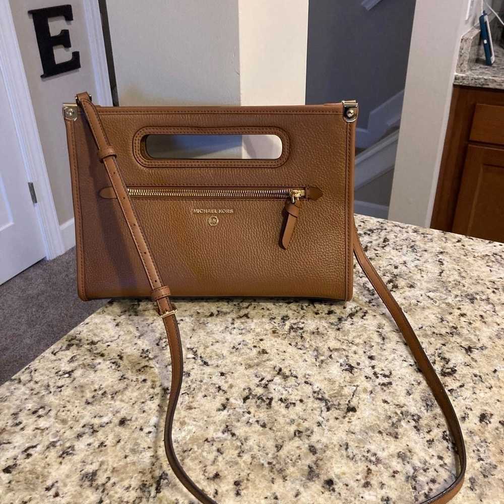 Brown Michael Kors Crossbody - image 1