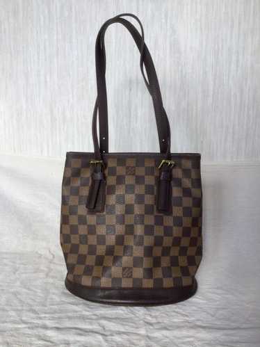 Louis Vuitton Pre-Owned Louis Vuitton Brown Check… - image 1