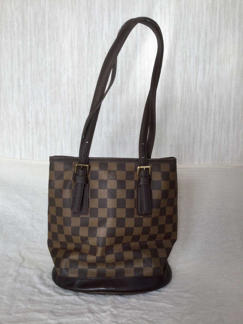 Louis Vuitton Pre-Owned Louis Vuitton Brown Check… - image 2