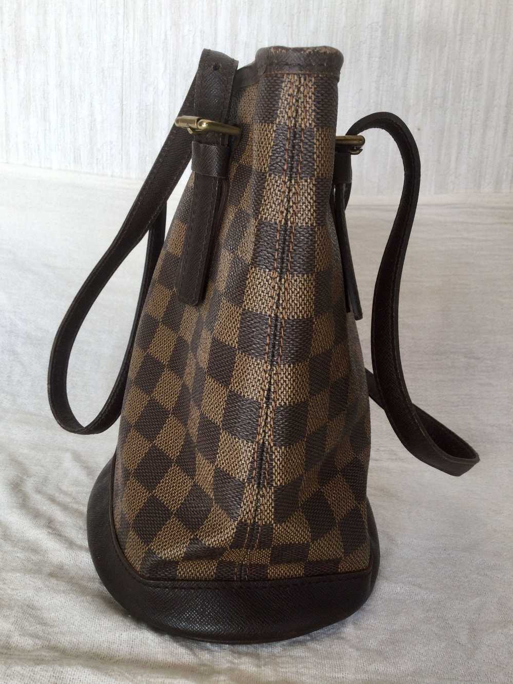 Louis Vuitton Pre-Owned Louis Vuitton Brown Check… - image 4