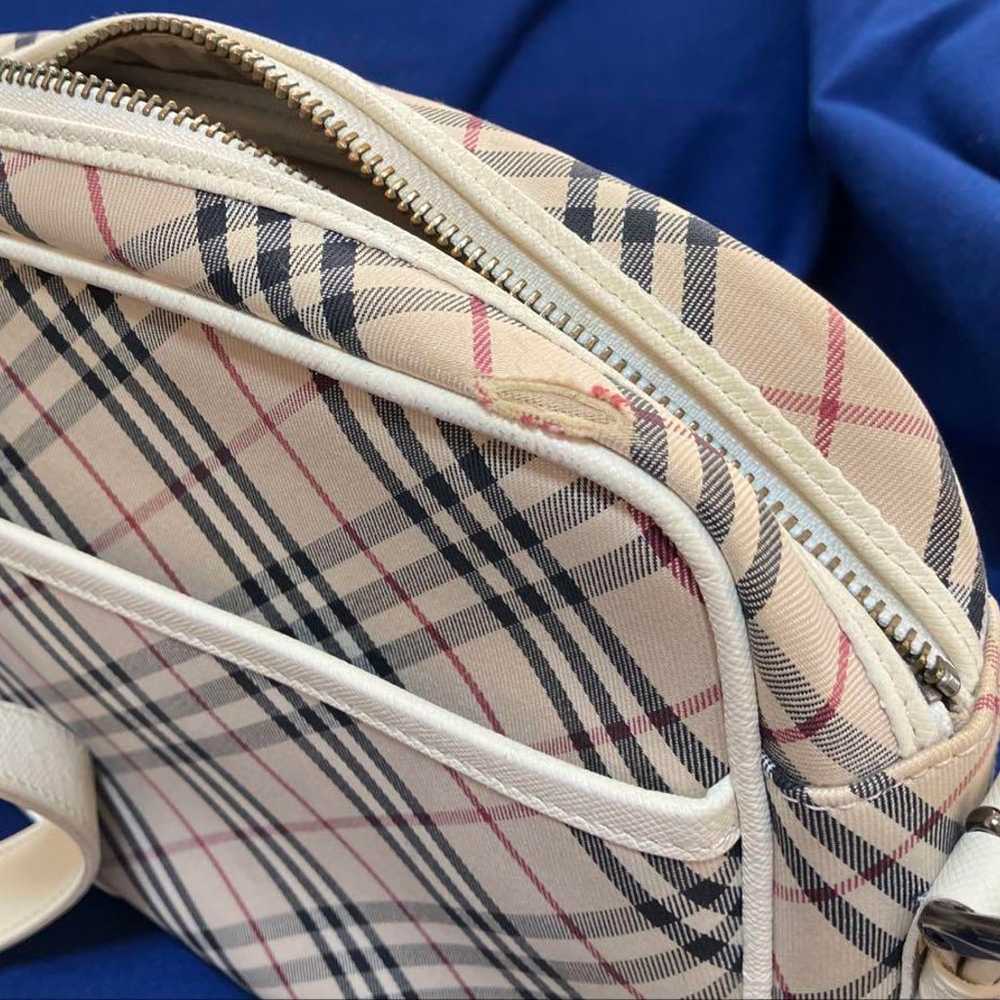 【BURBERRY Check Pattern Shoulder Bag】 - image 5