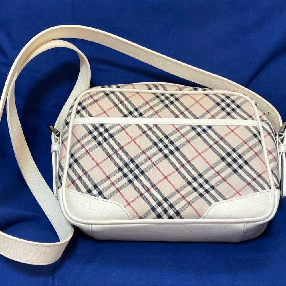 【BURBERRY Check Pattern Shoulder Bag】 - image 6