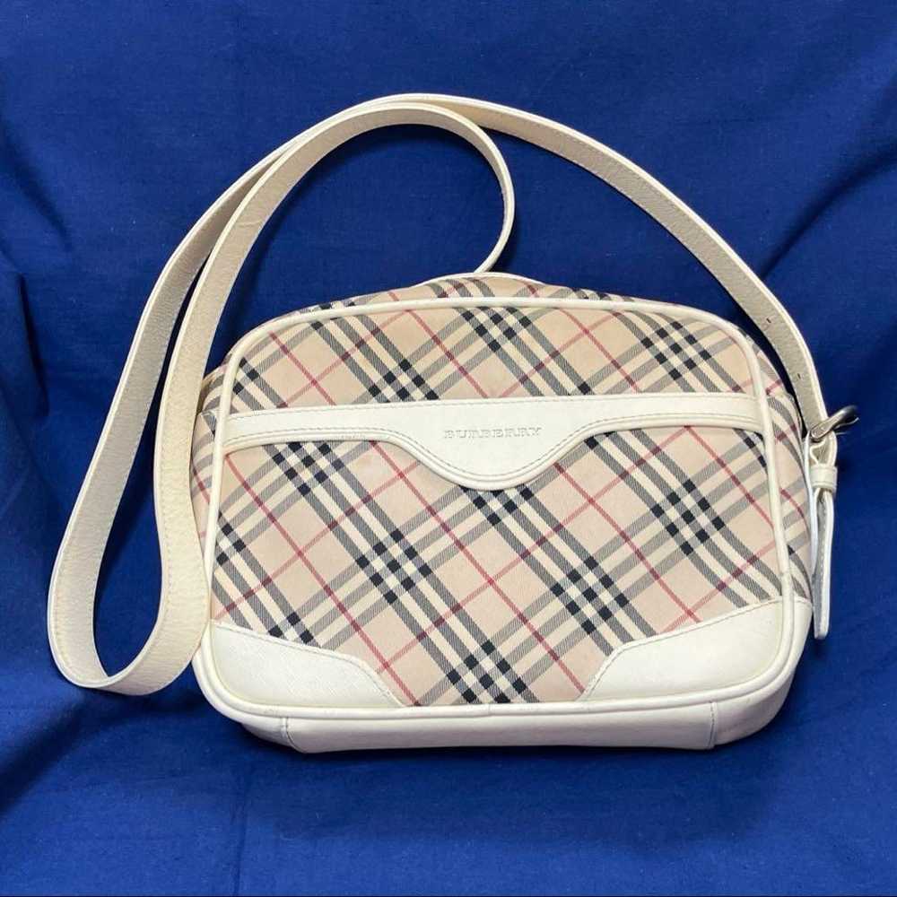 【BURBERRY Check Pattern Shoulder Bag】 - image 7