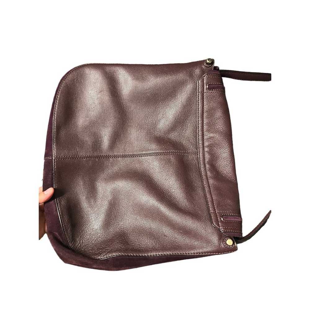 Kate Spade Rianne Pratt Street Burgundy Leather/S… - image 4