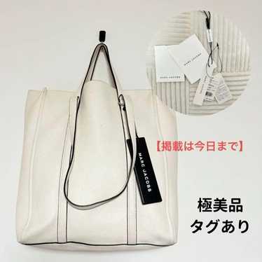 【With Tag/Extreme Beauty】MARC JACOBS White Tote Ba