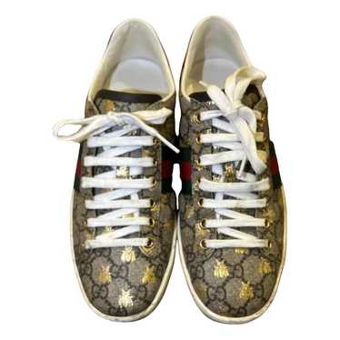 Gucci Tennis 1977 leather trainers - image 1