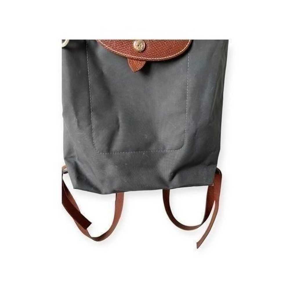 Longchamp Le Pliage Backpack, Blue gray - image 3