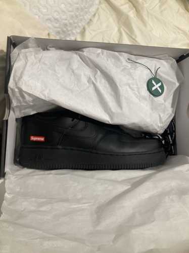 Nike × Supreme Supreme x Nike Air Force 1 Black